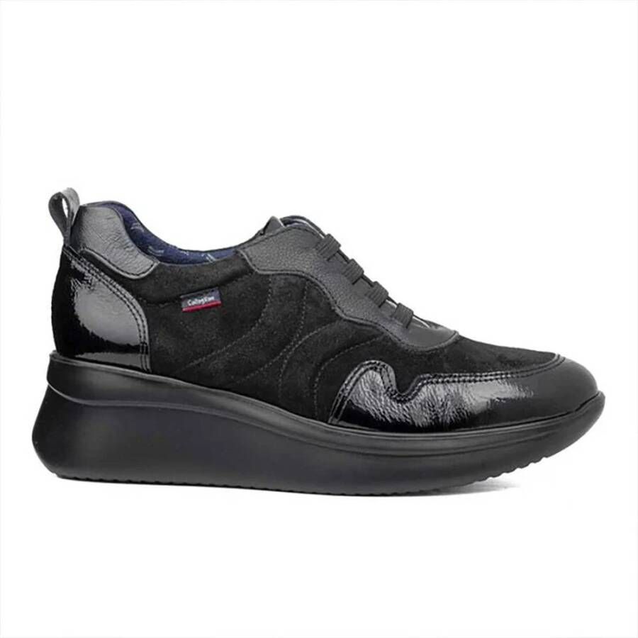 Callaghan Lichtgewicht Suède en Lak Sneakers