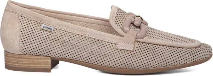 Callaghan Geperforeerde Suède Gesp Loafers