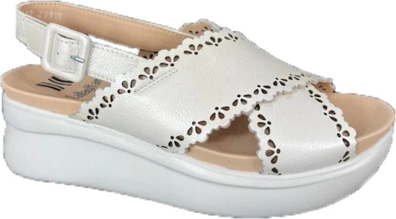 Callaghan Schoenen Sandaal White Dames