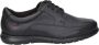 Callaghan Leren Sneakers Vetersluiting Black - Thumbnail 1