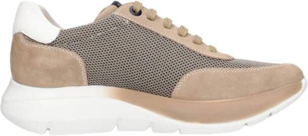 Callaghan Sneakers in Stof en Suède met Algoritme Technologie
