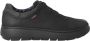 Callaghan Zwarte leren herenschoen comfortstijl Black Heren - Thumbnail 4