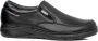 Callaghan Zwarte leren jurk mocassins heren Black Heren - Thumbnail 4