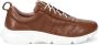 Calpierre Handgemaakte Leren Bruine Sneakers Brown Dames - Thumbnail 1