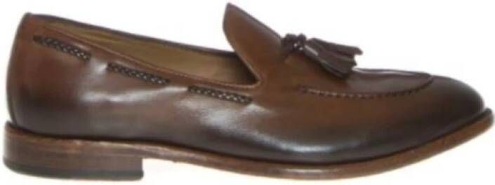 Calpierre Heren Leren Mocassins Brown Heren