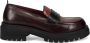 Calpierre Multikleur Leren Loafers Multicolor Dames - Thumbnail 1