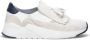 Calpierre Witte Slip-On Sneakers met Franje White Dames - Thumbnail 1