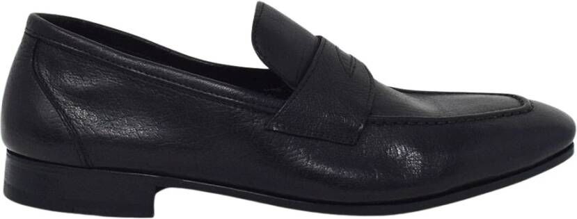 Calpierre Zwarte Zachte Leren Mocassins