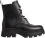 Calvin Klein Jeans Veterboots van echt leer met label in reliëf model 'CHUNKY' - Thumbnail 6