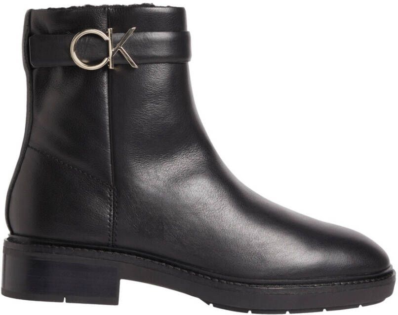 Calvin Klein Ankle Boots Zwart Dames