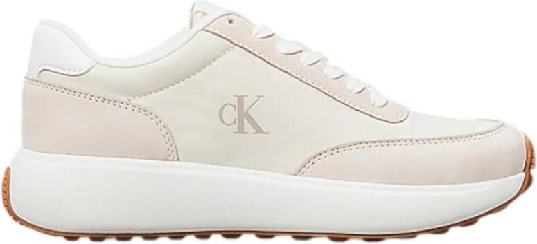 Calvin Klein Athleisure Sneakers met Nylon Inzetstukken