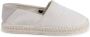 Calvin Klein Beige Canvas Espadrilles Flats - Thumbnail 1