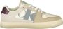 Calvin Klein Beige Heren Sneaker met Bordeaux Accenten - Thumbnail 1