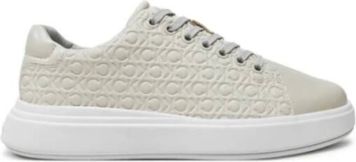 Calvin Klein Beige Veterschoenen Beige
