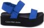 Calvin Klein Blauwe Platform Sandalen Stijlvolle Keuze - Thumbnail 1