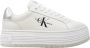 Calvin Klein Plateausneakers BOLD PLATF LOW LACE LTH ML MTL met zijlogo vrijetijdsschoen lage schoen veterschoen - Thumbnail 24