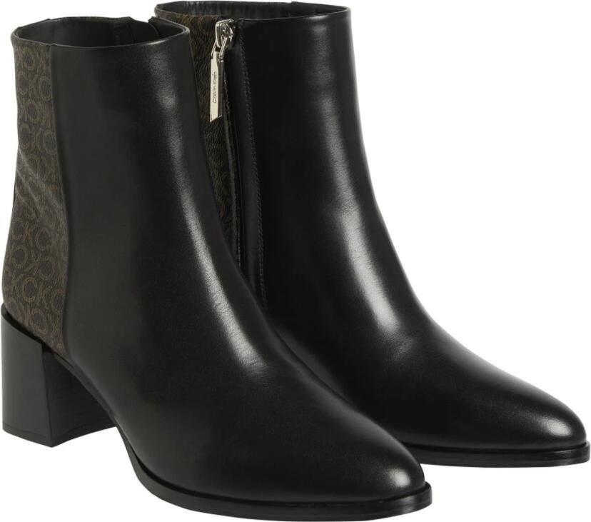 Calvin Klein Laarsjes ALMOND ANKLE BOOT 55 MONO MIX in elegante look - Foto 2