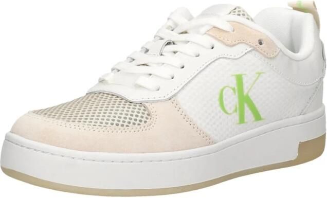 Calvin Klein Witte Lage Sneakers Basket Cupsole Low Xray - Foto 5