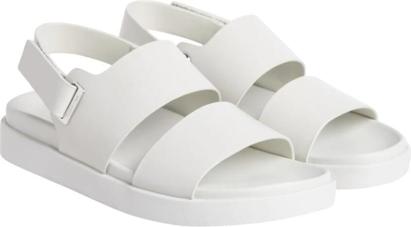 Calvin Klein Beige Platte Sandaal Eyel - Foto 4