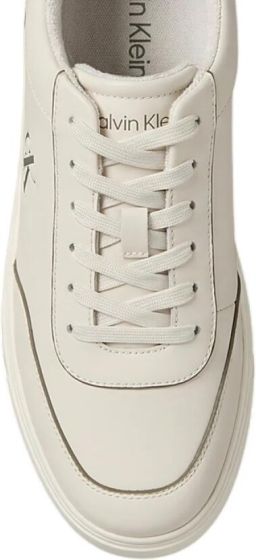 Calvin Klein Sneakers laag crème donkergroen