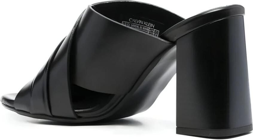 Calvin Klein Chique leren muiltjes met hak - Foto 3