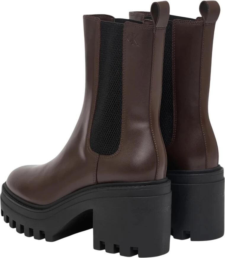 Calvin Klein Jeans Laarzen CHUNKY HEELED CHELSEA YW0YW01547 - Foto 3