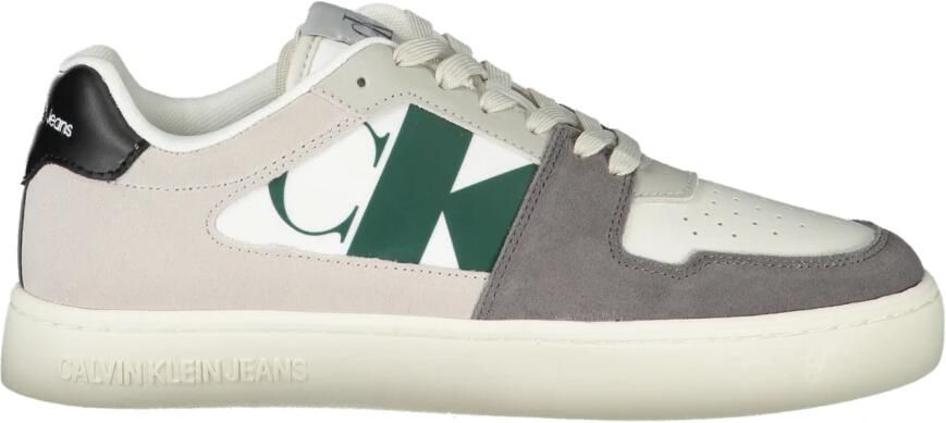Calvin Klein Witte Vetersneaker voor Mannen White Heren - Foto 2