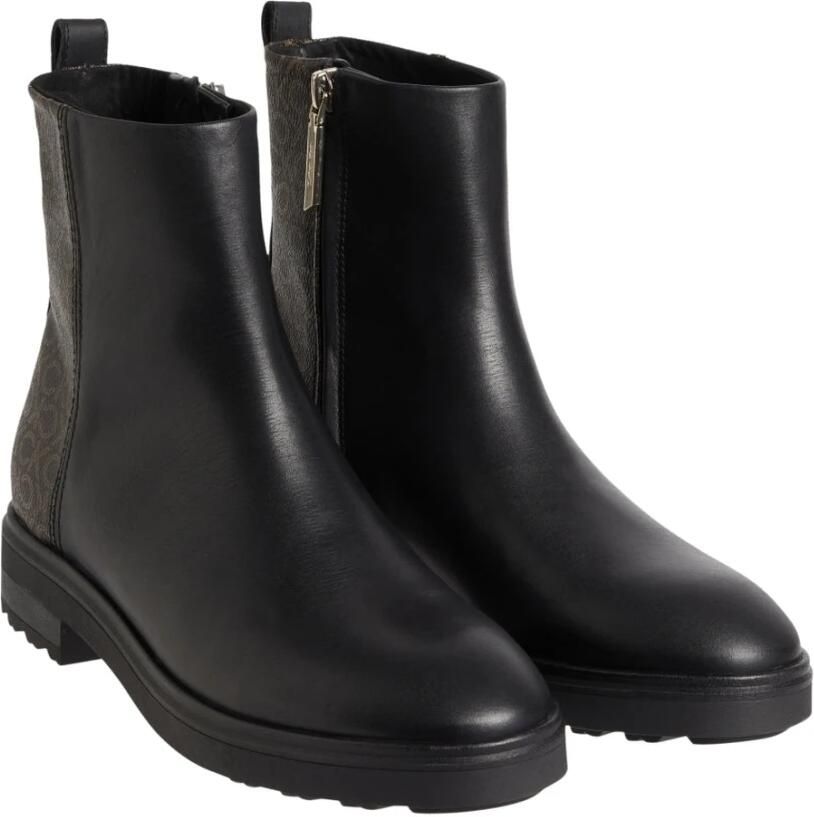 Calvin Klein Boots & laarzen Cleat Ankle Boot-Mono Mix in zwart - Foto 2