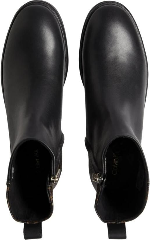 Calvin Klein Boots & laarzen Cleat Ankle Boot-Mono Mix in zwart - Foto 8