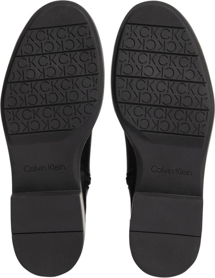 Calvin Klein Boots & laarzen Rubber Sole Ankle Boot Whw-Lth in zwart - Foto 4