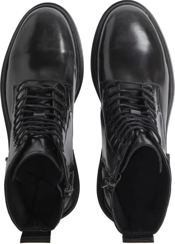Calvin Klein Zwarte Veterschoenen Black Heren