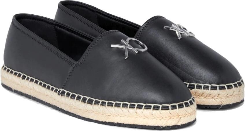 Calvin Klein Zwarte Espadrille Re-Lock Damesschoenen Black Dames - Foto 5