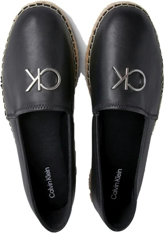 Calvin Klein Zwarte Espadrille Re-Lock Damesschoenen Black Dames - Foto 3
