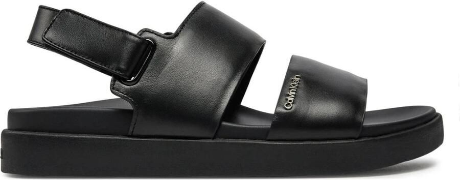 Calvin Klein Flat Sandal MTL LTH