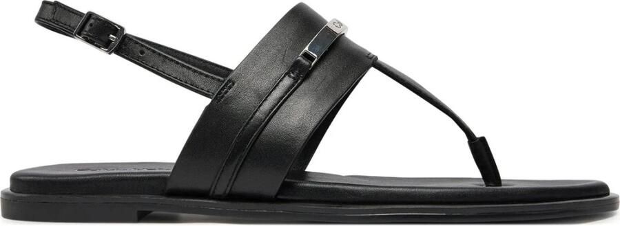 Calvin Klein Flat TP Sandal Metal Bar LTH - Foto 2