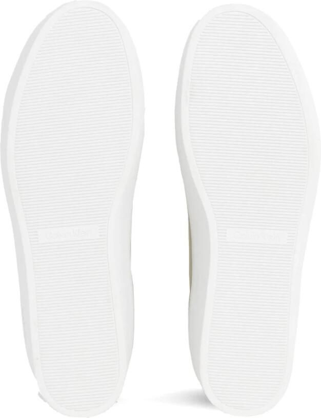 Calvin Klein Grijze Lace-Up Flatform Sneakers - Foto 2