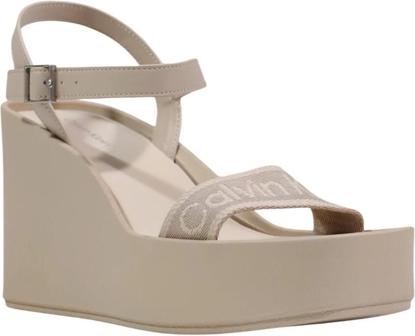 Calvin Klein Jeans Sandalen met sleehak HW0HW02882