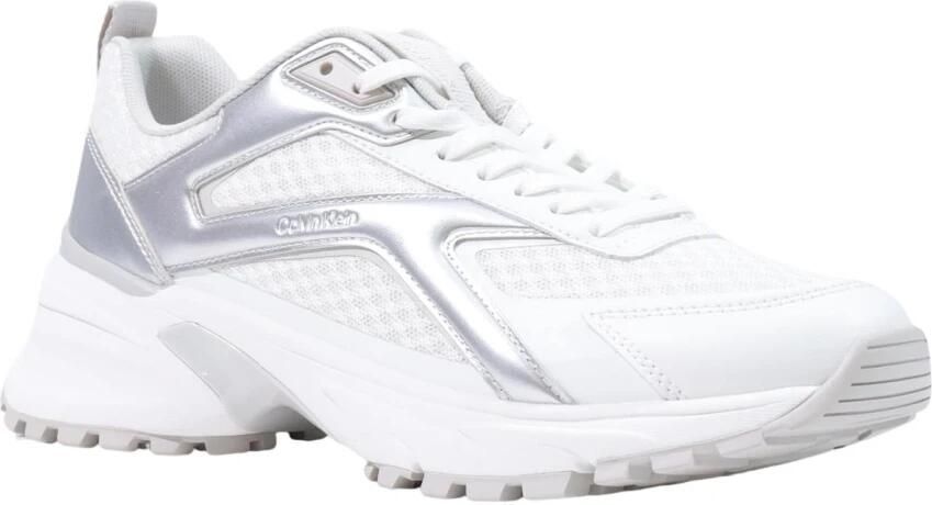 Calvin Klein Sneakers laag 'Hike Runner Metallic' zilver wit - Foto 10
