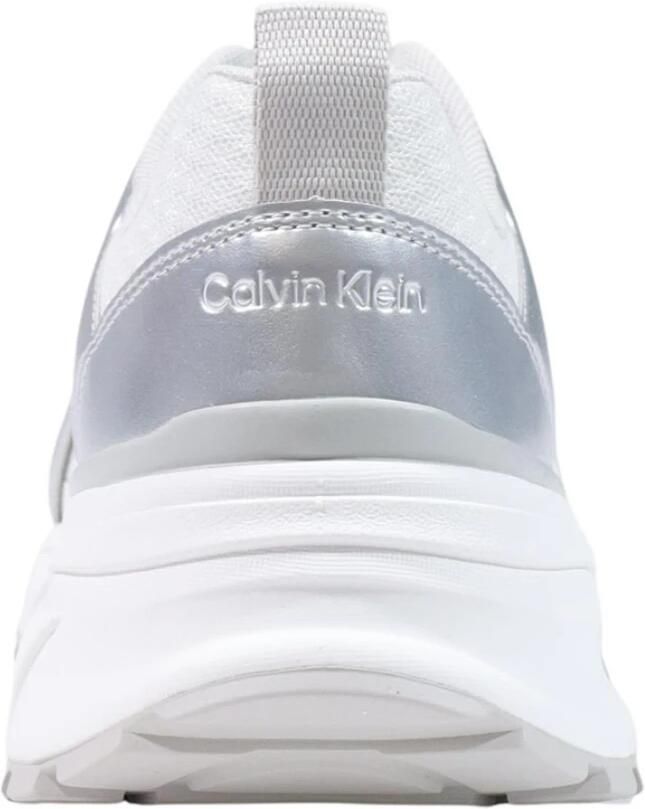 Calvin Klein Sneakers laag 'Hike Runner Metallic' zilver wit - Foto 9