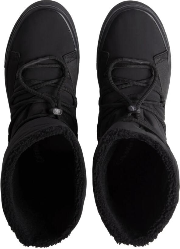 Calvin Klein Jeans Bold Vulc Flatf Snow Boot Zwarte Enkellaarzen voor Dames - Foto 4