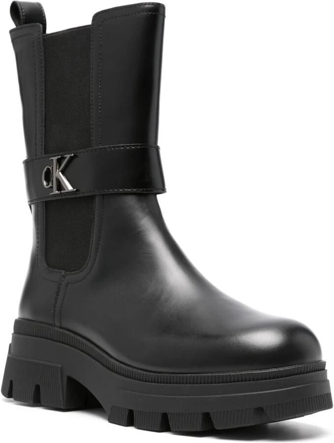 Calvin Klein Jeans Chunky Combat Chelsea Enkellaarzen