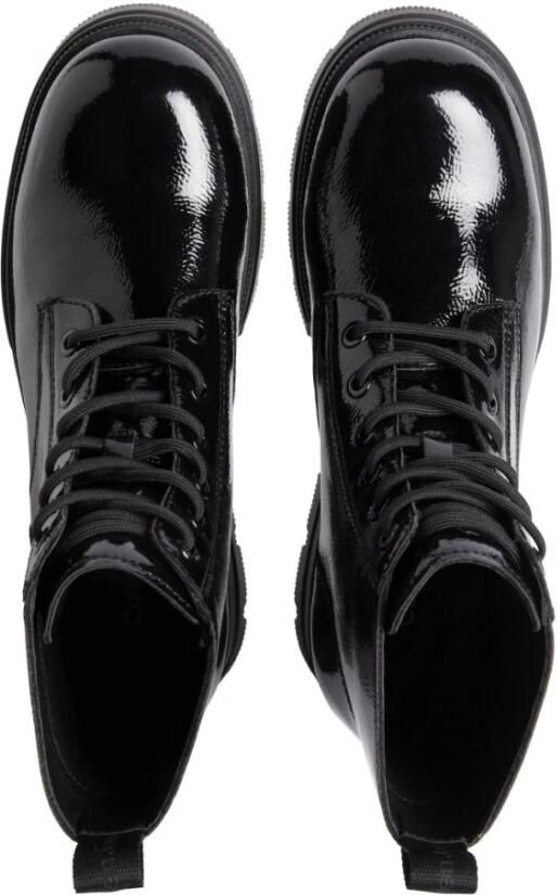 Calvin Klein Chunky Combat Laceup Dames Laarzen Zwart - Foto 2