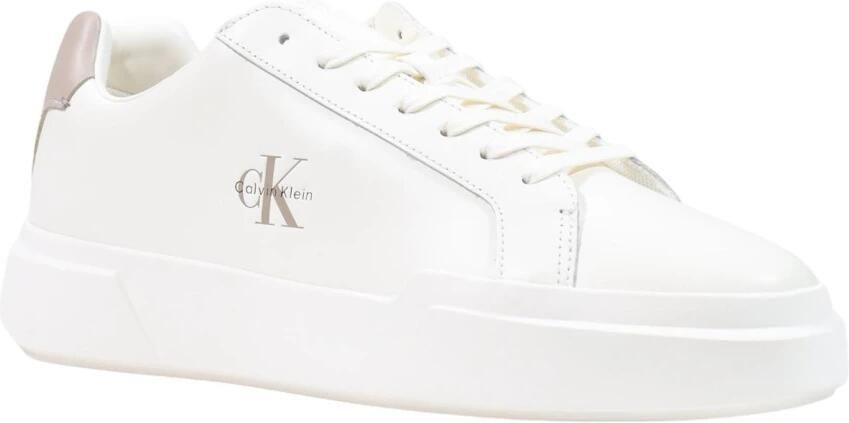 Calvin Klein Sneakers laag crème mokka zwart - Foto 3