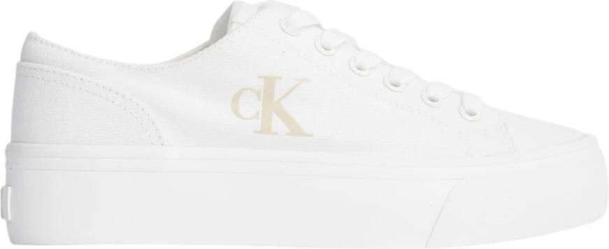 Calvin Klein Jeans Lente Zomer Dames Sneakers Collectie White Dames - Foto 2
