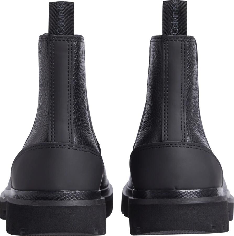 Calvin Klein Chelsea-boots EVA MID CHELSEA BOOT LTH instappers enkellaars met zij-ck-logo en aanhaallus - Foto 3
