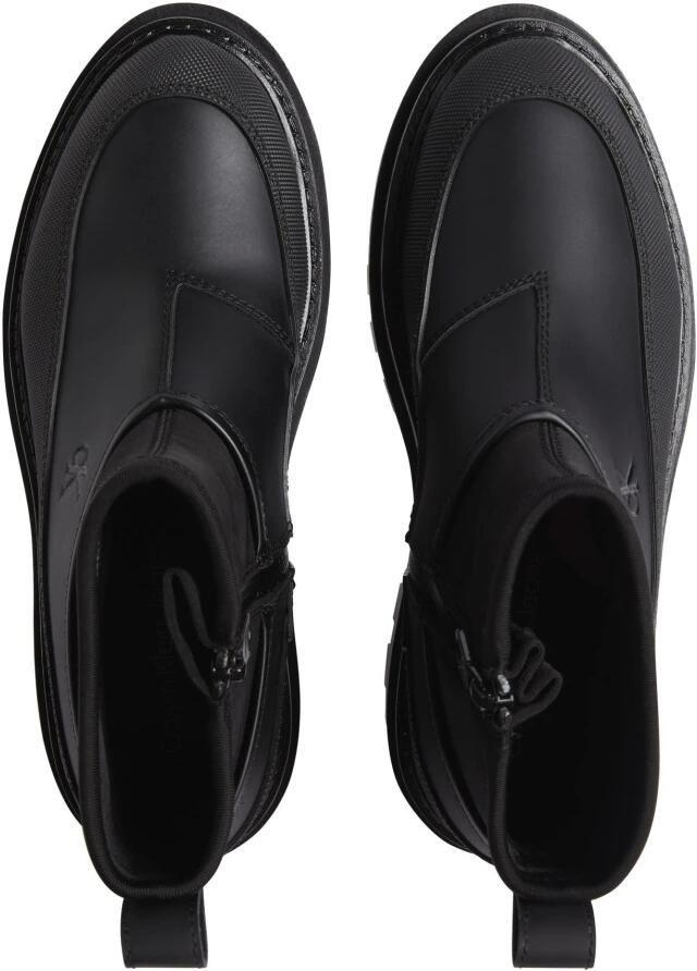 Calvin Klein Jeans Lage Flatform Zwarte Regenlaarzen - Foto 5