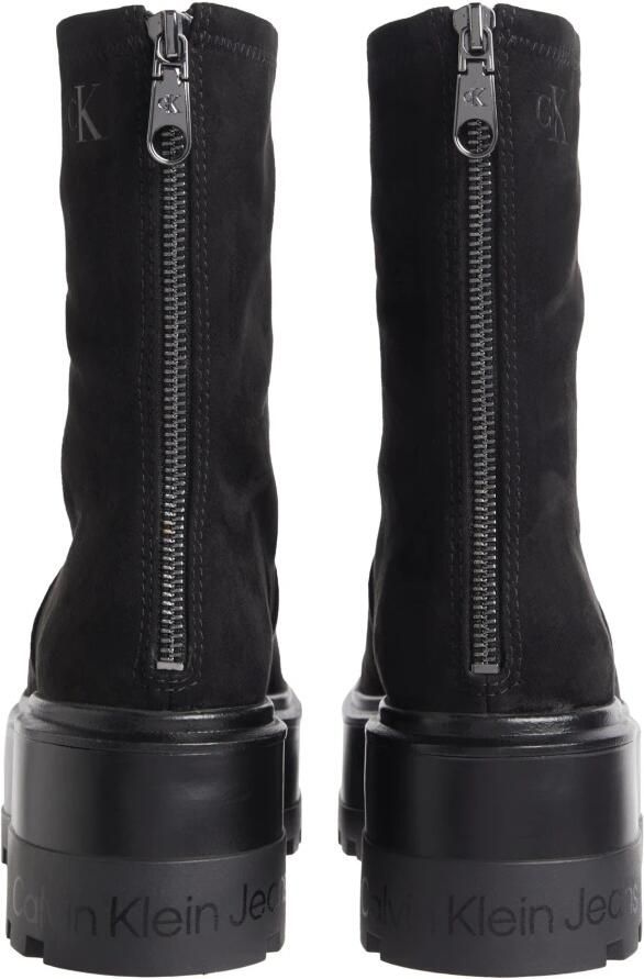 Calvin Klein Zip Flatform Dames Schoenen Herfst Winter Collectie Black - Foto 4