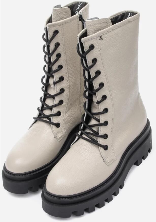 Calvin Klein Jeans High Boots Beige Dames - Foto 4