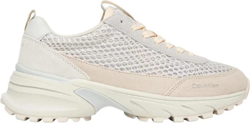 Calvin Klein Jeans sneakers met labeldetail en geprofileerde zool