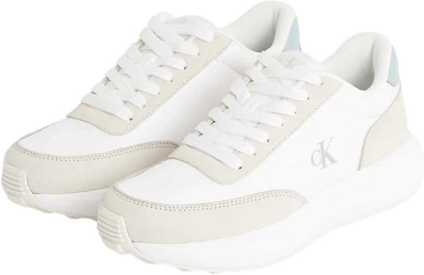 Calvin Klein Jeans Leren Damessneakers Lente Zomer Collectie - Foto 4